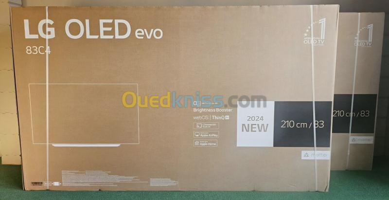 TV LG OLED EVO 83" C4 SMART 4K 144FPS HDMI 2.1 EUROPÉEN 2