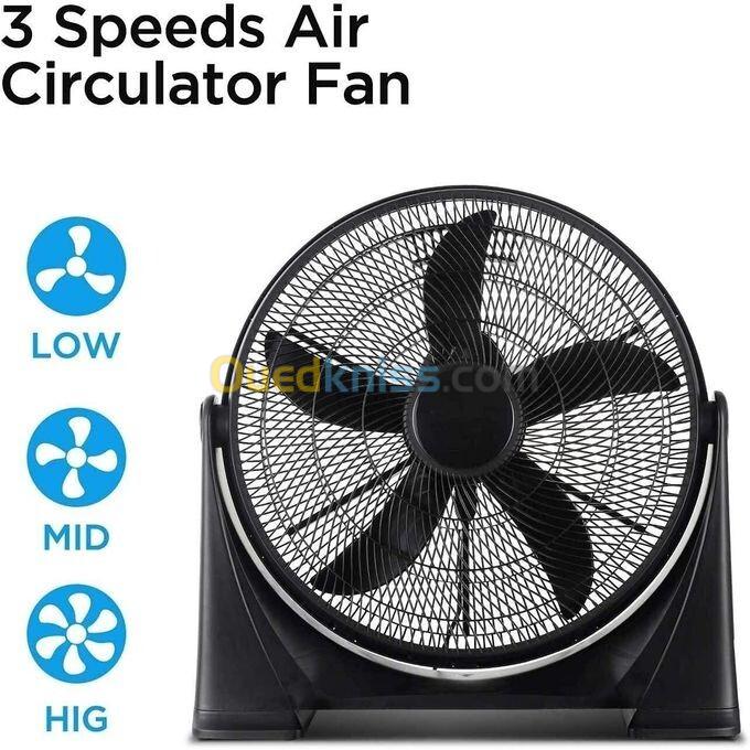  Ventilateur De Scène 20 pousse Trés Puissant - 90W - Noir 3