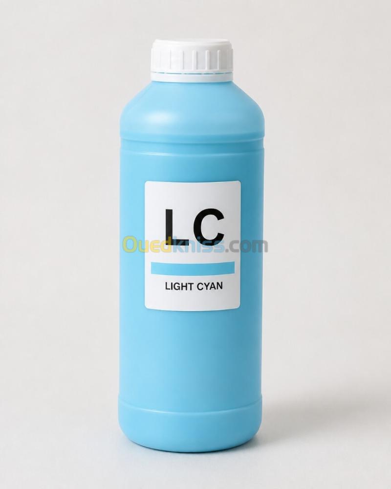 ENCRE LIGHT MAGENTA ET LIGHT CYAN LM LC BOUTEILLE 1L POUR LES IMPRIMANTE DE 6 COULEURS