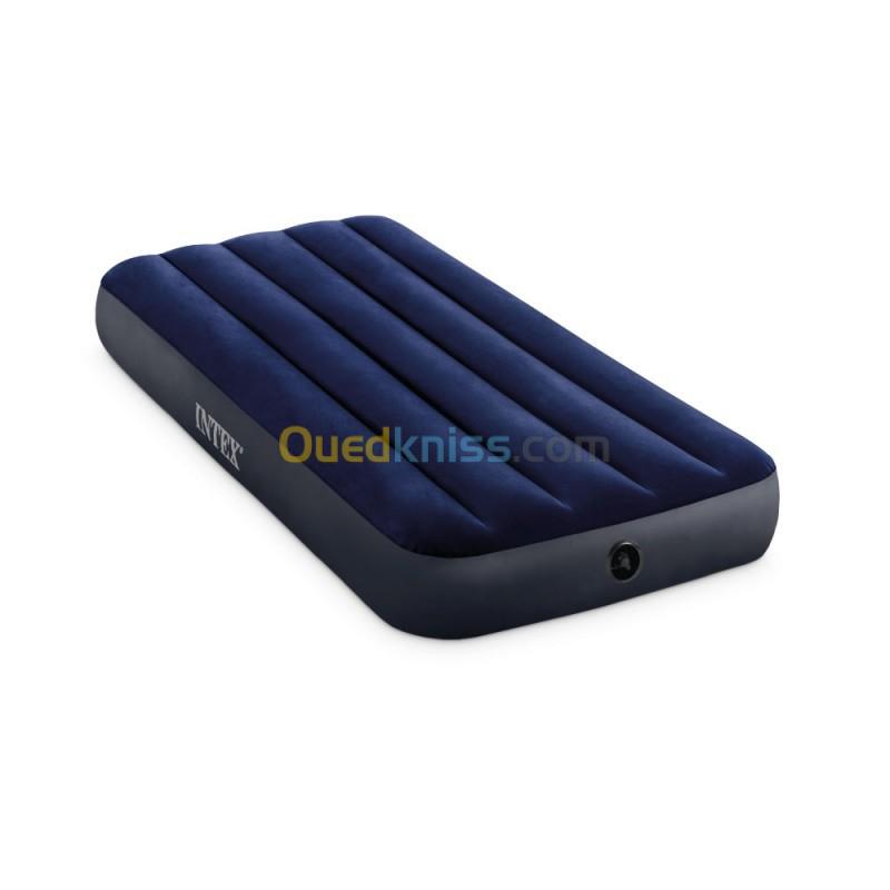  Matelas gonflable Classic Downy 1 personne INTEX