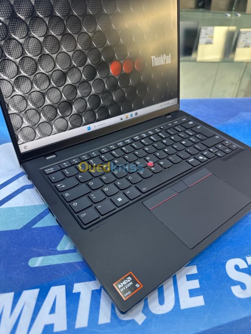 THINKPAD L14 GEN 6 CORE : RYZEN 5 PRO 215W DISC :  512 GB  (SSD)  RAM : 32 GB 3