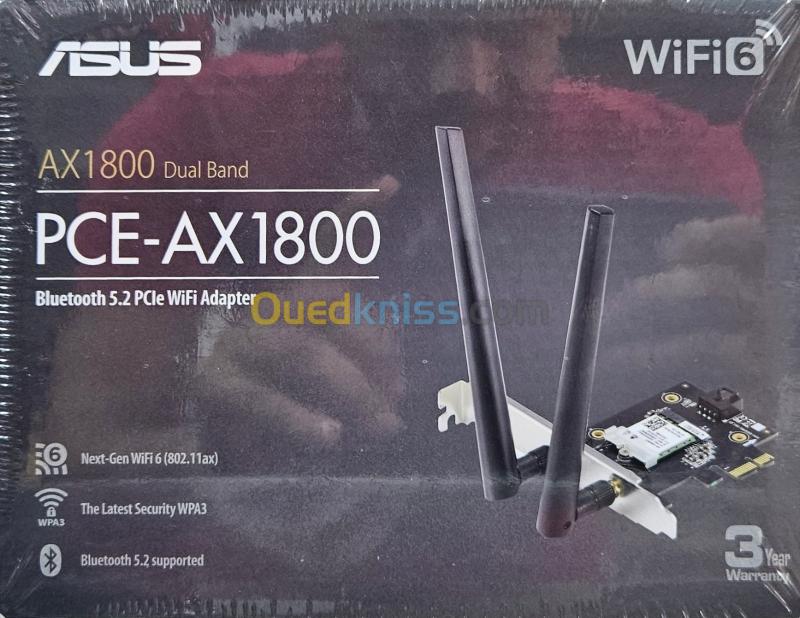  Carte WiFi ASUS PCE-AX1800 Dualband