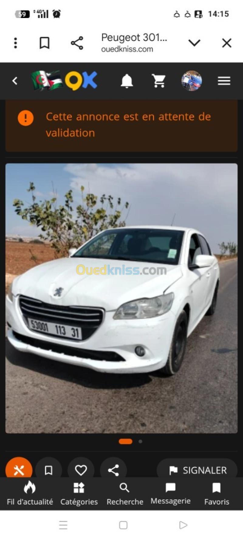 Peugeot 301 2013 Access