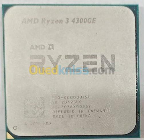 CPU AMD Ryzen 3 4300GE (3.5 GHz / 4 GHz)
