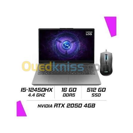 PORTABLE LENOVO LOQ I5 12450H 16G 512SSD/ RTX2050 4G /15.6"