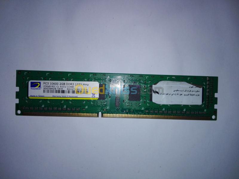  Ram 2 Go DDR 3 1333 Mhz