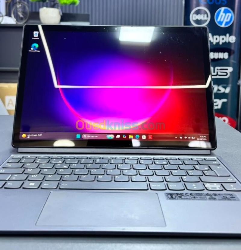LENOVO IDEAPAD DUET 5 INTEL CORE i5 1235U 8Go DDR4 256 SSD NVME INTEL IRIS XE GRAPHICS ECRAN 13.3 INCH 2.5K WQXGA TACTILE DETACHABLE 2