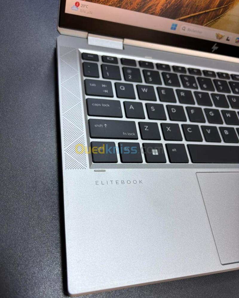 HP ELITEBOOK 1030 G8 TACTILE 2in1 X360 INTEL i5 1145G7 2.61GHz UP TO 4,40GHz 16GB DDR4 256GB SSD NVME INTEL IRIS XE GRAPHICS ECRAN 13 INCH FHD 9