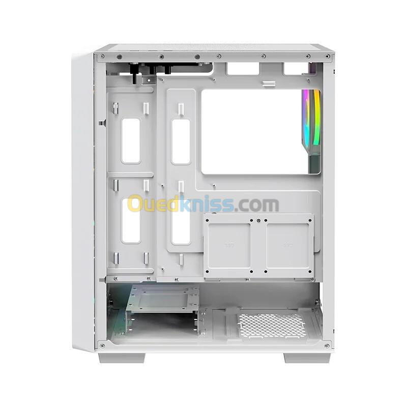 GAMMA C60 WHG400XX / CASE / 4FAN / ARGB / WHITE / 2