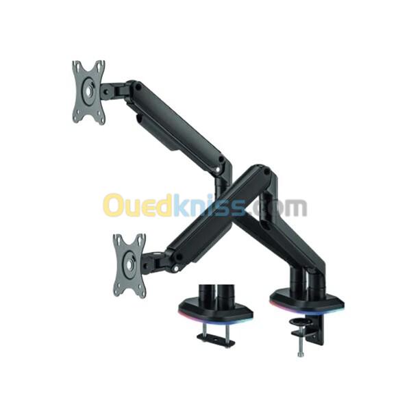 VORTEX / MONITOR ARM / DUAL ARM / BLACK / 17"-32"