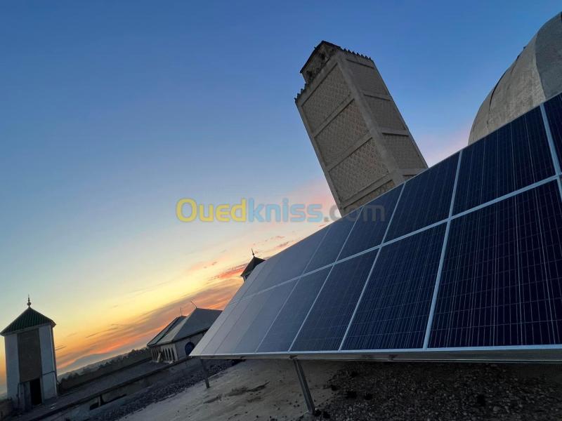  Installation pour les écoles et mosquées énergie solaire photovoltaïque
