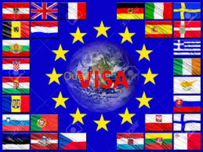  Traitement dossier Visa France / Belgique/ Allemagne/ Italie/ Hollande 