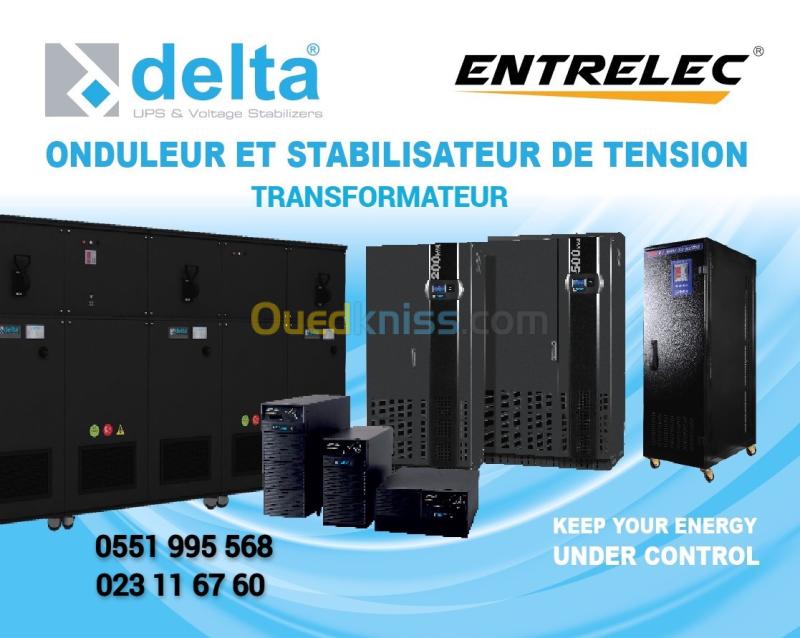 ONDULEUR-STABILISATEUR DE TENSION-TRANSFORMATEUR D'ISOLEMENT 