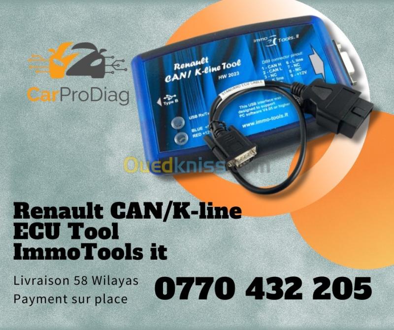  Renault CAN/K-line ECU Tool ImmoTools