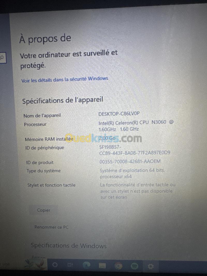 Pc Lenovo ideapad 110 8