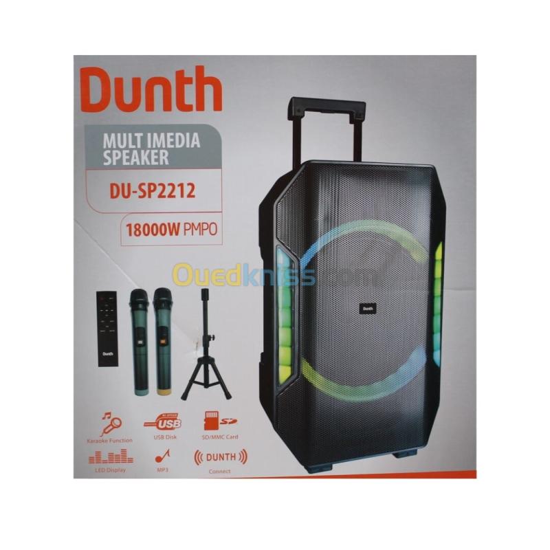 Haut parleur 18000W DUNTH DU-SP2212 4