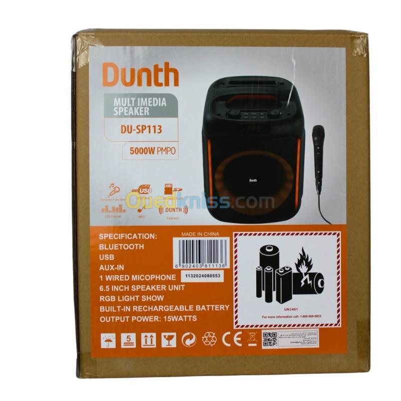 HAUT PARLEUR  DUNTH 6000W DU-SP113 2