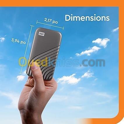 Disque SSD Externe WD My Passport SSD 500GB Disque SSD Externe NEUF SOUS EMBALLAGE 2