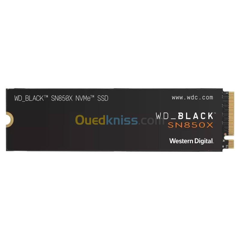 Western Digital SSD WD Black SN850X 1To 7300mb/s Gen 4 2