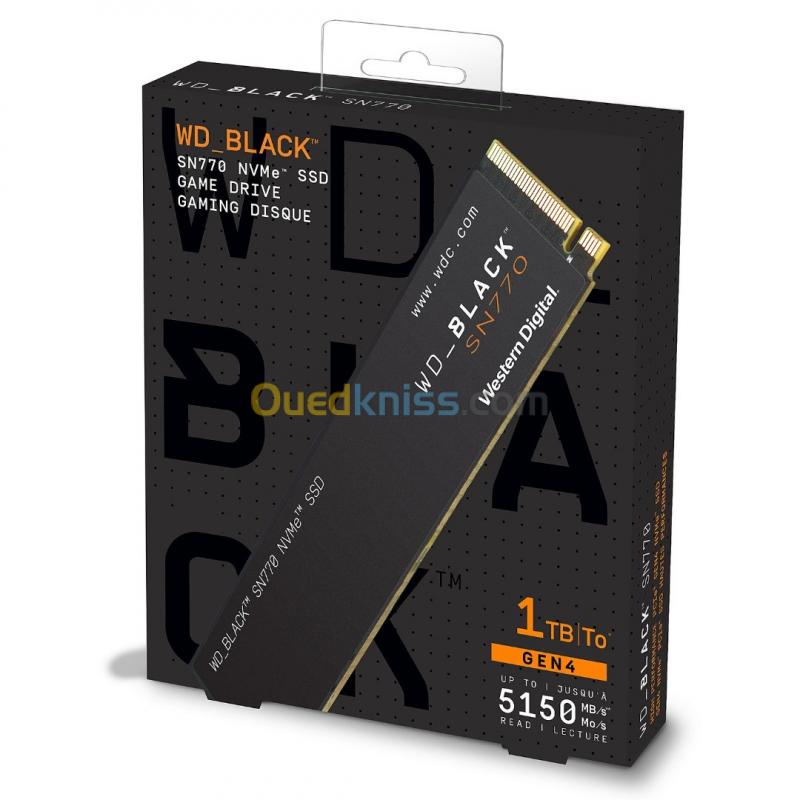  Western Digital SSD WD_Black SN770 1 To 5000mb/s