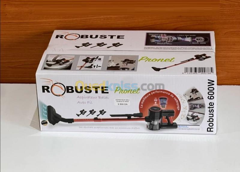 Aspirateur Balai 3EN1 ROBUSTE Pronet 600 Watts, Puissance De Aspiration Plus De 15kPa 11