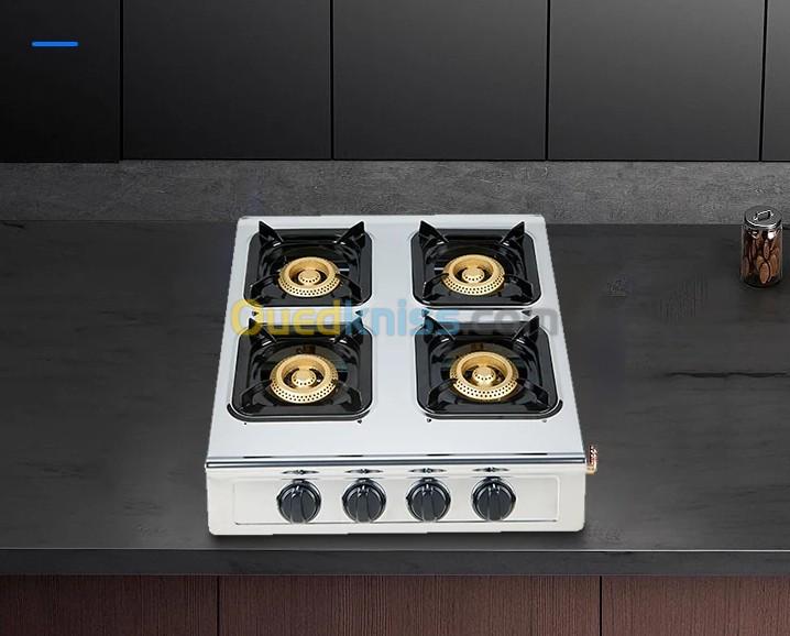 Réchaud A Gaz En Inox Inoxydable 04 Feux Kitchef 6