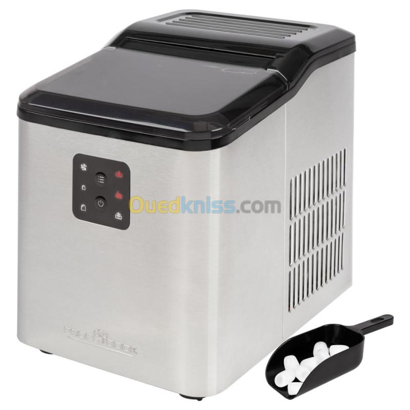 Machine A Glaçons Avec Écran LED 1.5Liter En Acier Inoxydable 12KG 9