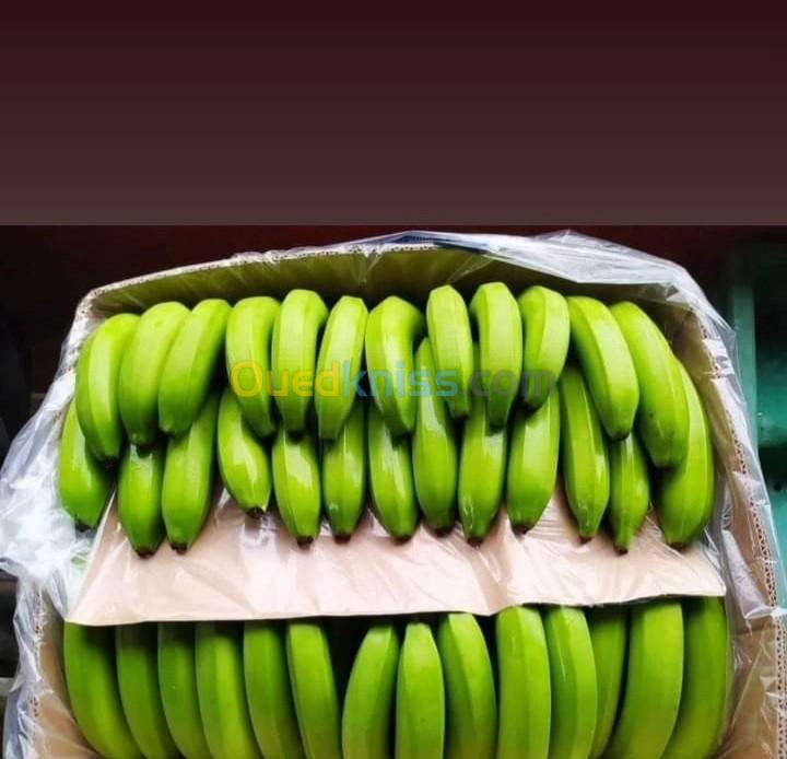 Grende Quantité De  Banane A Oran 