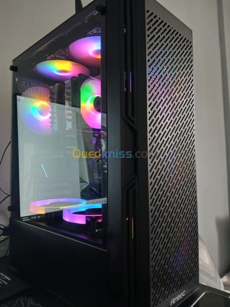 High Performance Gaming PC - Ryzen 7 5700X / RX 5600 XT / 1TB NVMe SSD + Monitor ASUS TUF 180hz