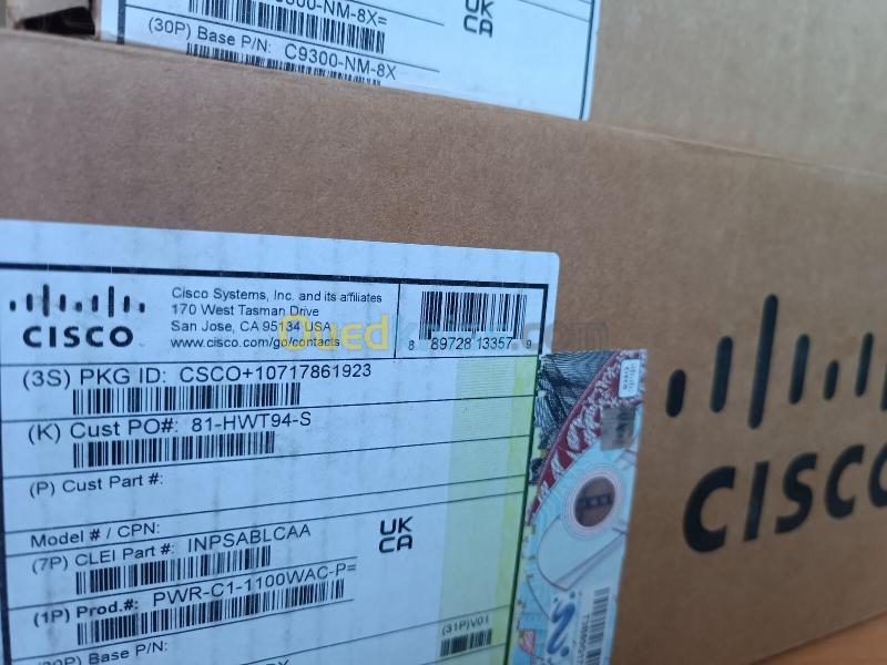 Alimentation Cisco PWR-C1-1100WAC-P pour commutateur série 9300 2