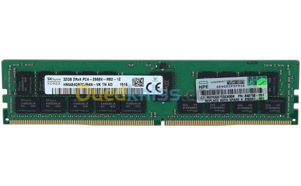 RAM SERVEURS 2666/2400T/2133P 4