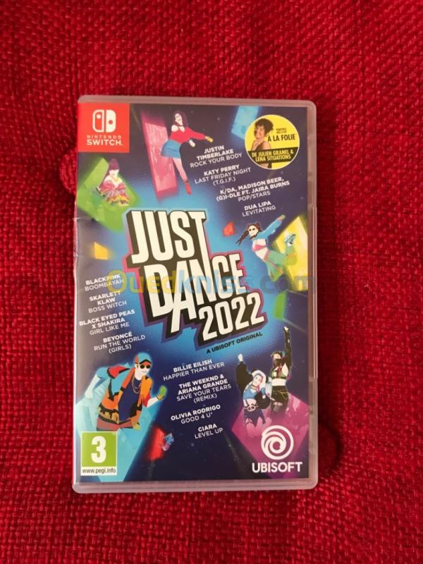  Cartouche Nintendo Switch just dance 2022 