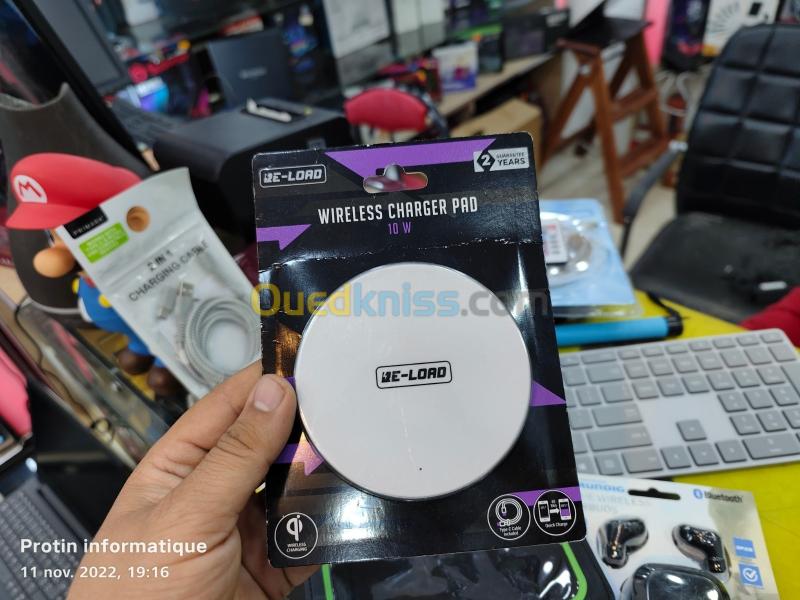  New arrivage Wireless Charger Pad 10W from RE-LOAD Affaire a ne pas rater venu d'europe