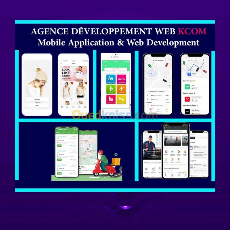  Création Site Web, Applications Mobiles et Création Plateforme e-commerce