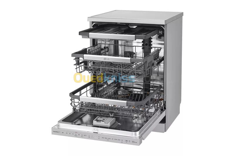 LAVE-VAISSELLE LG QUADWASH 14C  INOX AOD SMART WIFI 2025 DFC335HS 10