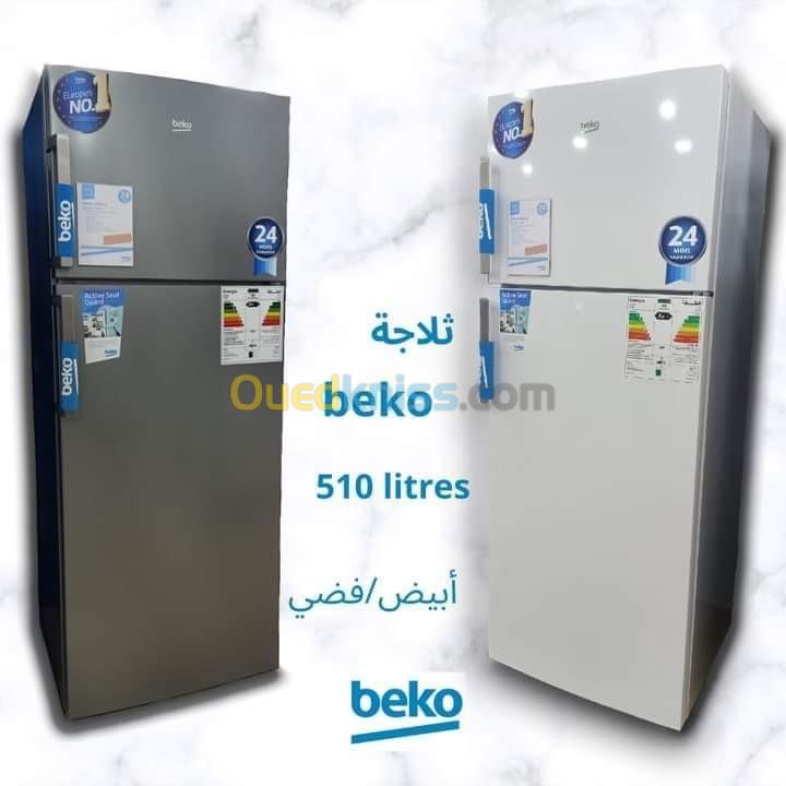 REFRIGERATEUR BEKO 2 PORTES 510L SILVER - RDSE510M21S 4