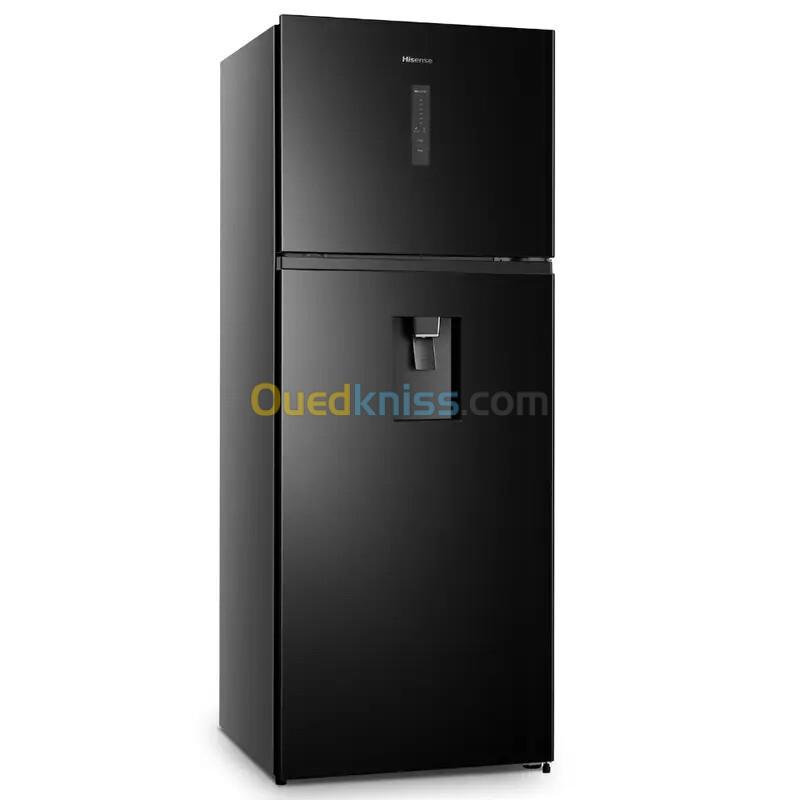 Réfrigérateur Double porte HISENSE Inverter Distributeur d eau Nofrost Black premuim 466 L RT3N461NMF1