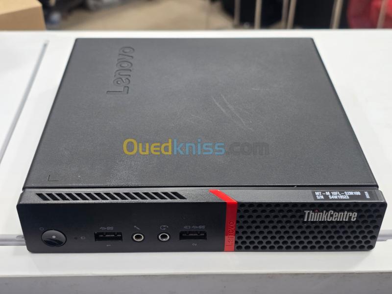 LENOVO THINK CENTER M900 I3 6EME - 4 RAM - 128 GB + CHARGEUR 2