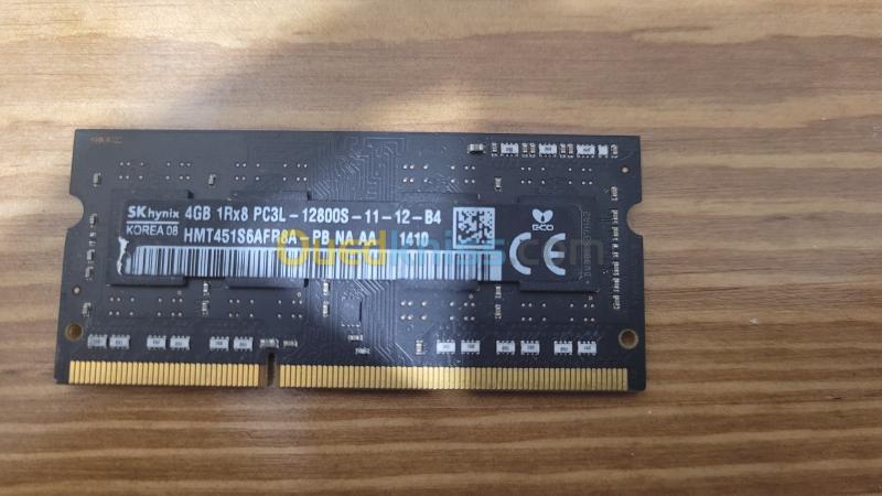  RAM DDR3 4GB 1333Mhz  12800S, SK hynix