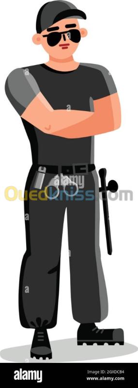 je cherche emploi comme chauffeur ou agent de securité