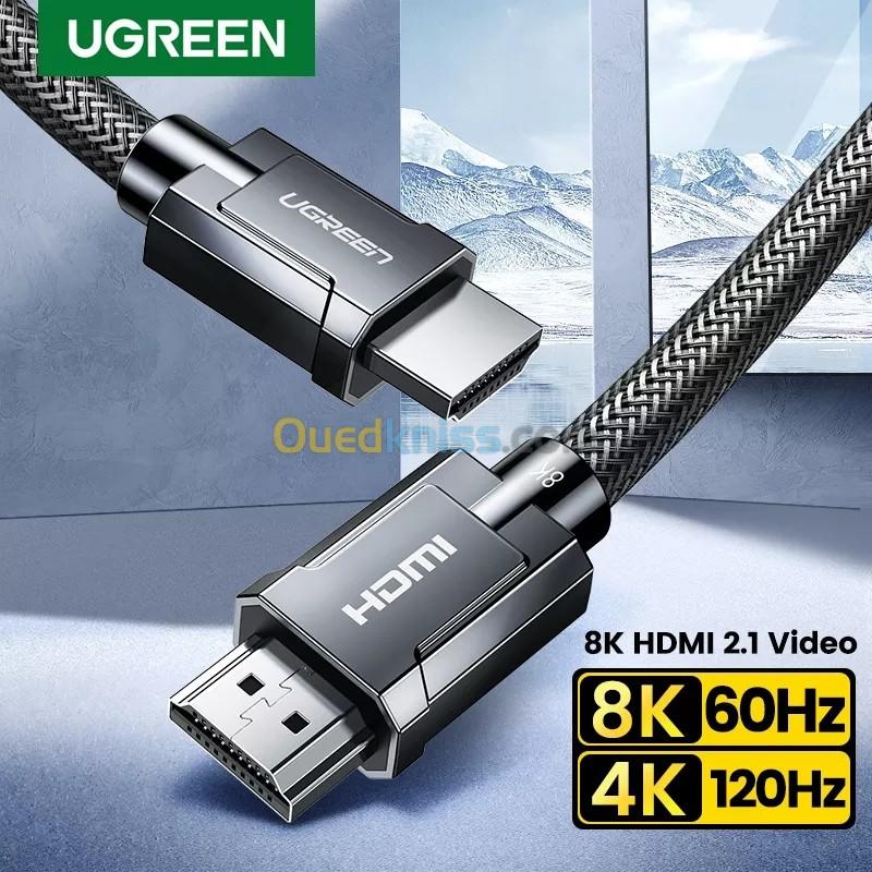  CÂBLE HDMI 2.1 UGREEN  I  2M