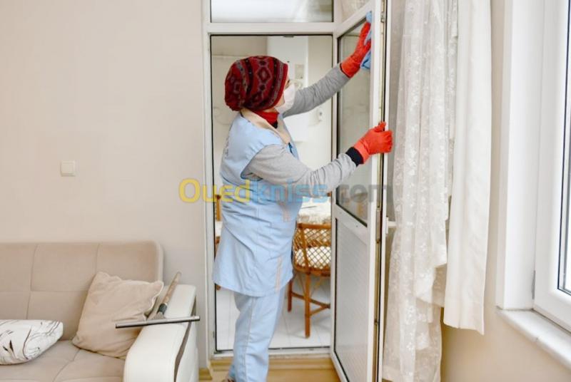  Service de nettoyage pour votre maison, société, local, immeuble, entreprise, femme de ménage Alger