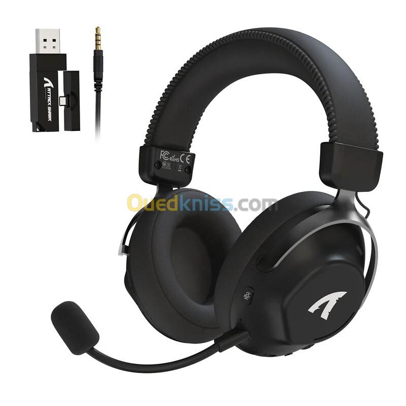 CASQUE GAMING ATTACK SHARK L50PRO TRI-MODE WIRELESS BLACK