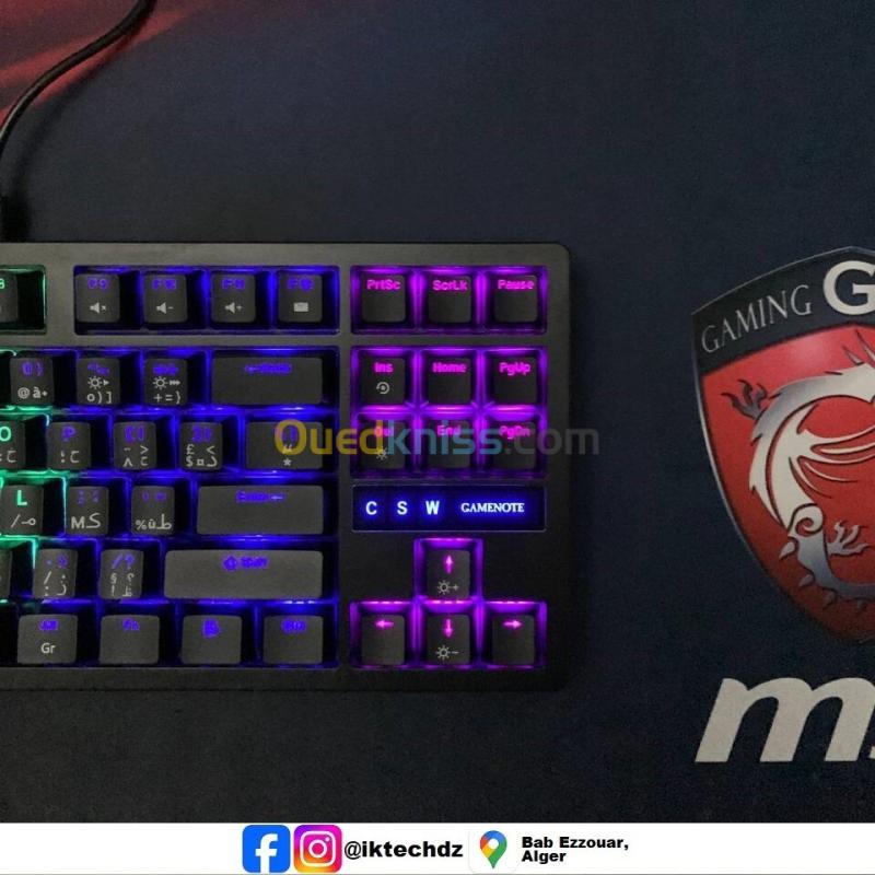 Clavier mécanique Gamer Blue Switch Havit KB892L 5