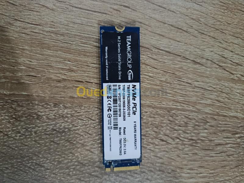 NVMe SSD 256GB TeamGroup MP33 PCIe Gen3 X4 3