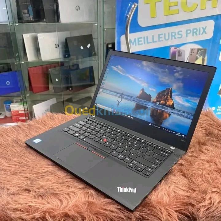  UltraBook Lenovo Thinkpad T470 Intel Core I5 7300U @ 2.3Ghz-14,1" HD - Clavier Lumineux