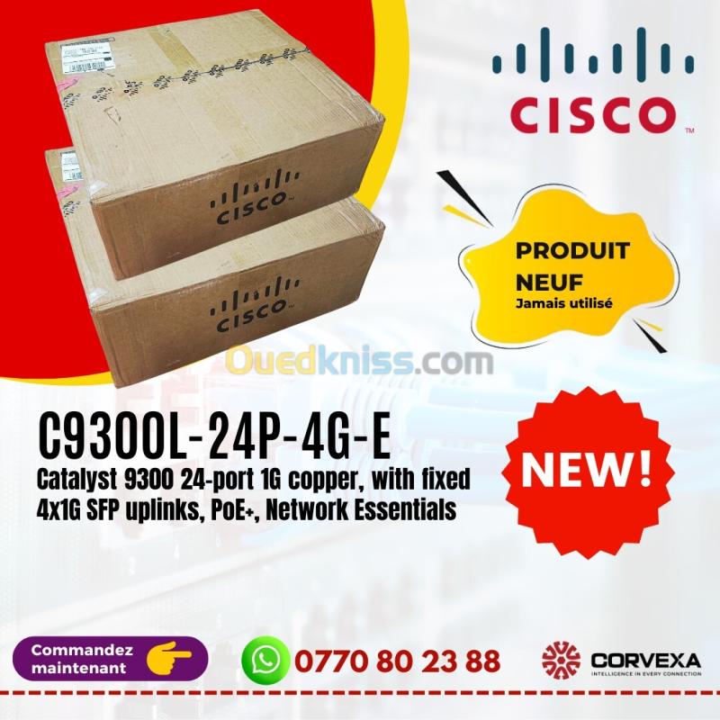 CISCO Switch C9200L-24P-4G-E - Cisco Switch Catalyst 9200