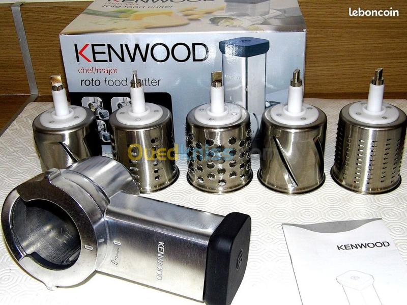 KENWOOD AT643 B Roto food cutter trancheuse et rape Chef Major - Neuf jamais utilisé 2
