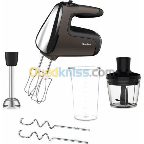 Batteur Moulinex PowerMix Silence HM653910 Batteur - 600W - 7 accessoires - Silencieux