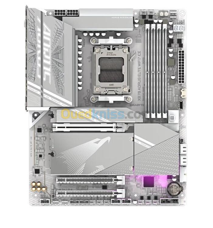 Carte mere GIGABYTE X870 AORUS Elite WIFI7 Ice 2